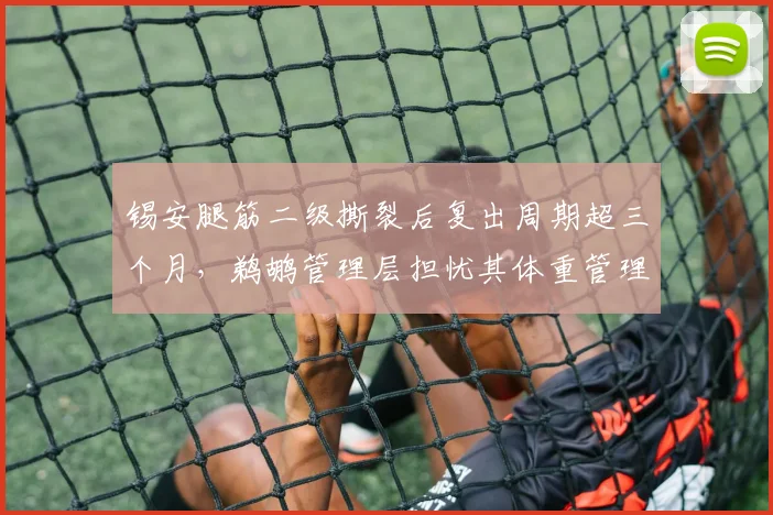 锡安腿筋二级撕裂后复出周期超三个月，鹈鹕管理层担忧其体重管理影响康复